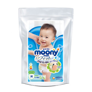 Moony Autiņbiksītes M 6-11kg paraugs 3gab