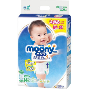 Biksītes Moony PM Sitagi 6-12kg 58gab