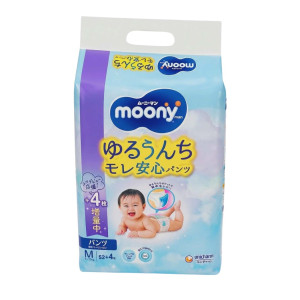 Moony Autiņbiksītes-biksītes tiem, kuri sāk rāpot PM 5–10kg 56gab
