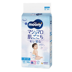 Moony Autiņbiksītes M 6-11kg 54gab