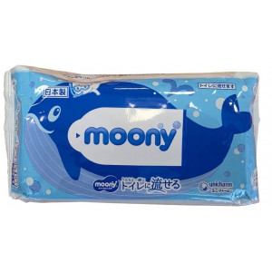 Moony mitrās salvetes 54gab