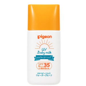 Pigeon bērnu sauļošanās pieniņš sejai un ķermenim UV SPF35 30g