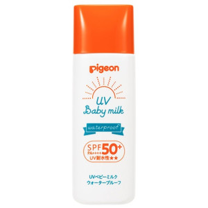 Pigeon bērnu sauļošanās pieniņš sejai un ķermenim UV SPF50 50g