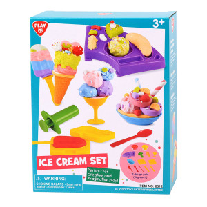 PlayGo 8312 Plastilīna komplekts-saldējums