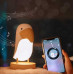 Rabbit&Friends Koka nakts lampa ar Bluetooth-skaļruni 