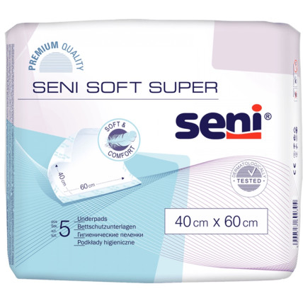 Seni Soft Super 60X40cm 5gab