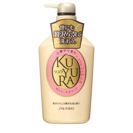 Shiseido Kuyura Dušas gels ar ziedu aromātu 550ml