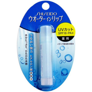 Shiseido ''Water in Lip" ārstniecisks un mitrinošs balzams lūpām UV SPF18 PA + 3.5g