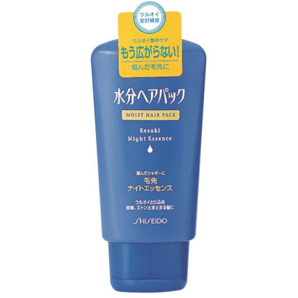 Shiseido "Moist Hair Pack" nakts maska-esence bojātiem matiem 120g