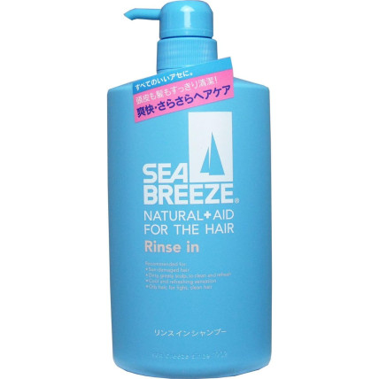 Shiseido Sea Breeze Pretblaugznu šampūns un kondicionieris divi vienā ar mentolu 600ml