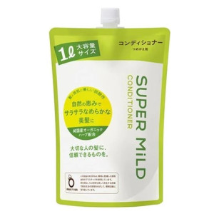 Shiseido Super Mild Matu kondicionieris ar augu aromātu, pildviela 1000ml 