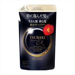 Shiseido Tsubaki Premium EX Atjaunojošs kondicionieris-maska ​​bojātiem matiem pildviela 300ml