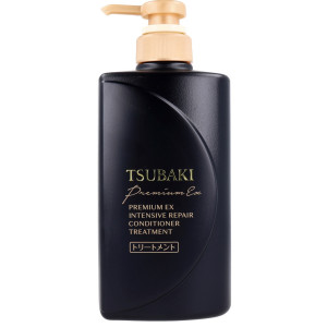 Shiseido Tsubaki Premium EX Atjaunojošs kondicionieris-maska ​​bojātiem matiem 490ml