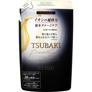 Shiseido Tsubaki Premium EX Atjaunojošs kondicionieris-maska ​​bojātiem matiem pildviela 330ml