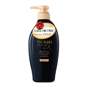 Shiseido Tsubaki Premium EX Atjaunojošs šampūns bojātiem matiem 450ml