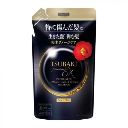 Shiseido Tsubaki Premium EX Atjaunojošs šampūns bojātiem matiem pildviela 300ml