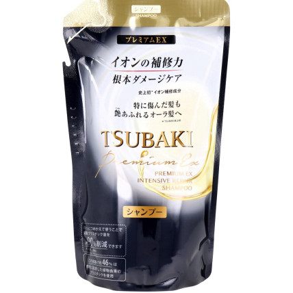 Shiseido Tsubaki Premium EX Atjaunojošs šampūns bojātiem matiem pildviela 363ml