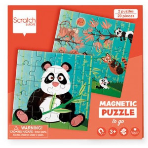 Scratch 6181156 Magnētiska puzļu grāmata