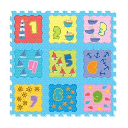 Suntatoys Bērnu daudzfunkcionālais grīdas paklājs puzle