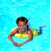 Peldriņķis mazuļiem (piepūšams riņķis peldēšanai) no 4 -8 gadiem Freds Swimtrainer Classic