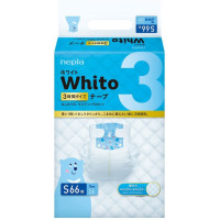 Autiņbiksītes Whito 3h S 4-8kg 66gab