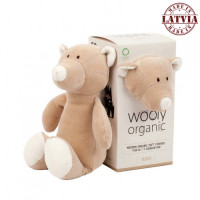 Wooly organic 00102 Mazā rotalļieta lācis