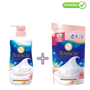Cow Bouncia šķidrās ķermeņa ziepes 480ml + pildviela 360ml