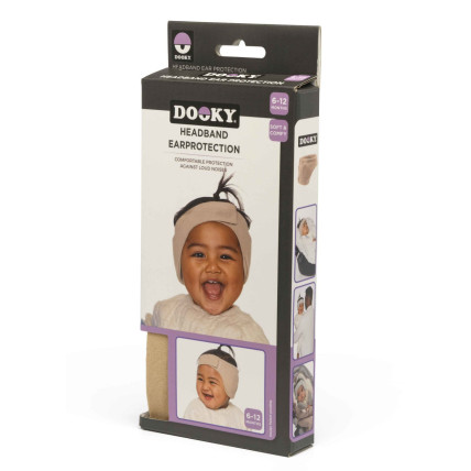 Dooky Ausu aizsargpārsējs mazuļiem 6–12mēn Dooky Ausu aizsargpārsējs mazuļiem 6–12mēn