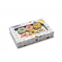 Dooky Donut Tutti Frutti zeķu-virtuļu komplekts, 3 pāri 