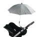 Dooky pelēks lietussargs ratiem UV50+