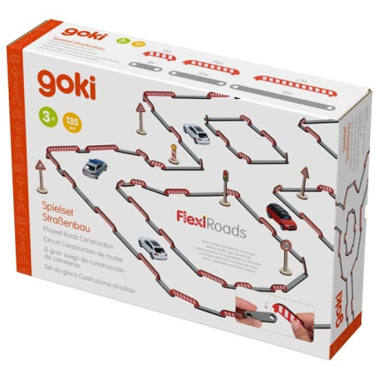 Goki 53765 Lielais rotaļu komplekts “Ceļi” Goki 53765 Lielais rotaļu komplekts “Ceļi”