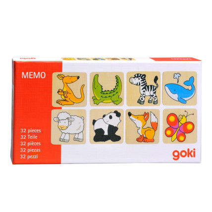 Goki 56700 Memo spēle Goki 56700 Memo spēle