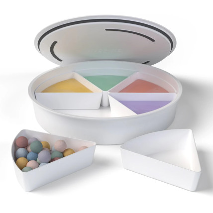 Inspire my play PLT31WHI Daudzfunkcionāls konteiners sensorajām spēlēm