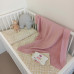 Bērnu gultas veļas komplekts 3-dalīgs, DOTS 100x135/120x60/40x60cm