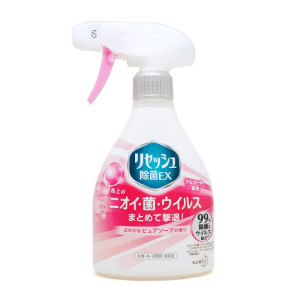 KAO RESESH EX Antibakteriāls dezodorējošs aerosols apģērbam un veļai, ziepju aromāts 370ml