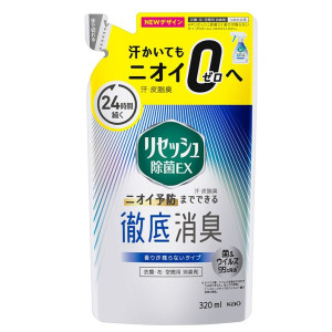 KAO RESESH EX Dezodorants apģērbam un tekstilizstrādājumiem, pildviela 320ml
