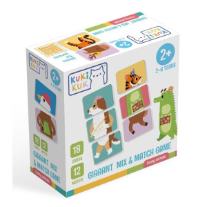 KukiKuk 81003 Spēle bērniem Mix & Match