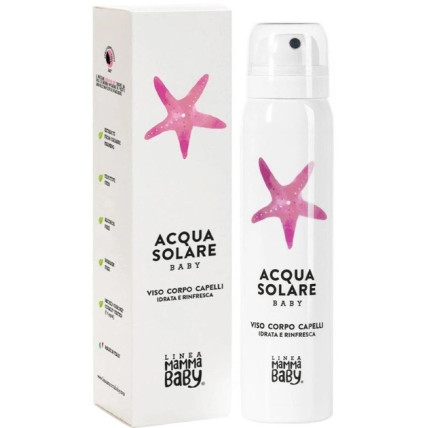 Linea Mamma Baby Aqua Solare Bērnu mitrinošais sprejs uz ūdens bāzes 75ml