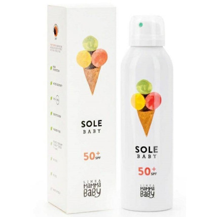 Linea Mamma Baby Sole Baby SPF 50+ bērnu saules aizsargājoša emulsija 150ml