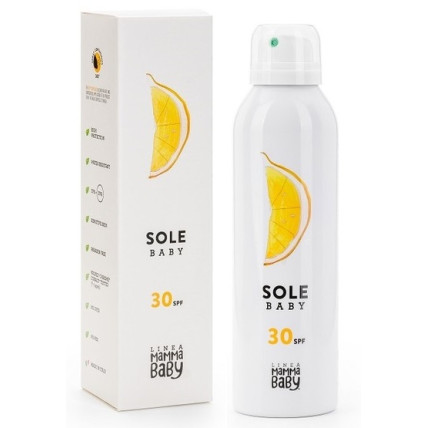  Linea Mamma Baby Sole SPF 30 saules aizsargājošā emulsija ķermenim 150ml