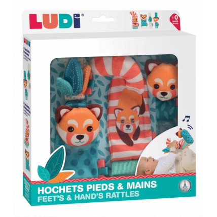 LUDI L30102 Grabuļi rokām un kājām LUDI L30102 Grabuļi rokām un kājām