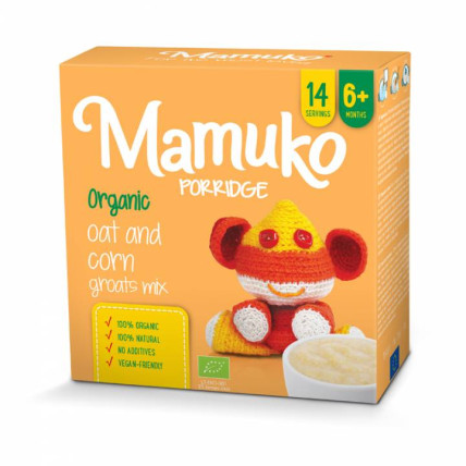 MAMUKO BIO auzu un kukurūzas putra 240g