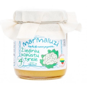 Biezenis MARMALUZI no ziedkāpostiem no 4 mēnešiem 100g