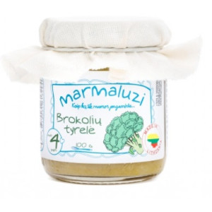 Brokoļu biezenis MARMALUZI no 4 mēnešiem 100g
