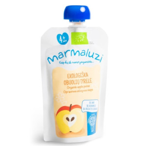 Organisks ābolu biezenis MARMALUZI no 4 mēnešiem 90g