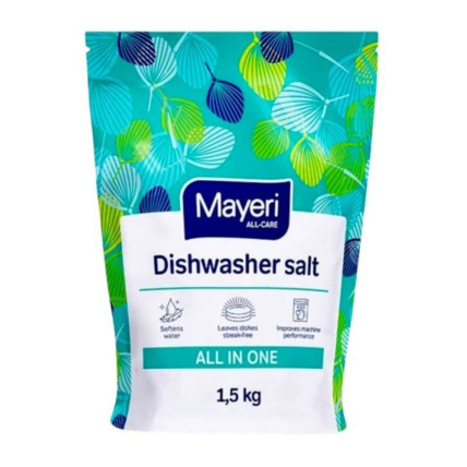 MAYERI Sāls trauku mazgājamajām mašīnām 1.5kg
