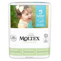 Autiņbiksītes Moltex Pure & Nature 5 Junior 11-25kg 25gab
