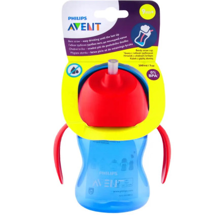 Philips Avent SCF796/01 Krūzīte ar elastīgu salmiņu