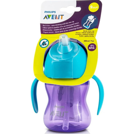 Philips Avent SCF796/02 Krūzīte ar elastīgu salmiņu