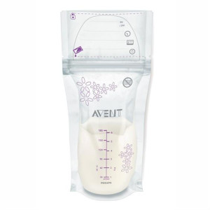 Philips Avent uzglabāšanas maisiņi mātes pienam 180ml 25gab